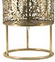 A & B Home Gold Tall Cylindrical Table Lamp-3