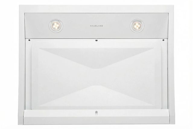 Hauslane Chef Series 30" Matte White Undercabinet Range Hood with Auto Steam Clean-3