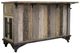 International Furniture Direct Loft Brown Brown/Gray Kitchen Island-2