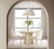 Hooker® Furniture Westwood Polished Limestone Round Dining Table-1