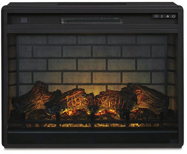 Signature Design by Ashley® Trinell 4-Piece Brown Entertainment Center with Electric Fireplace-1