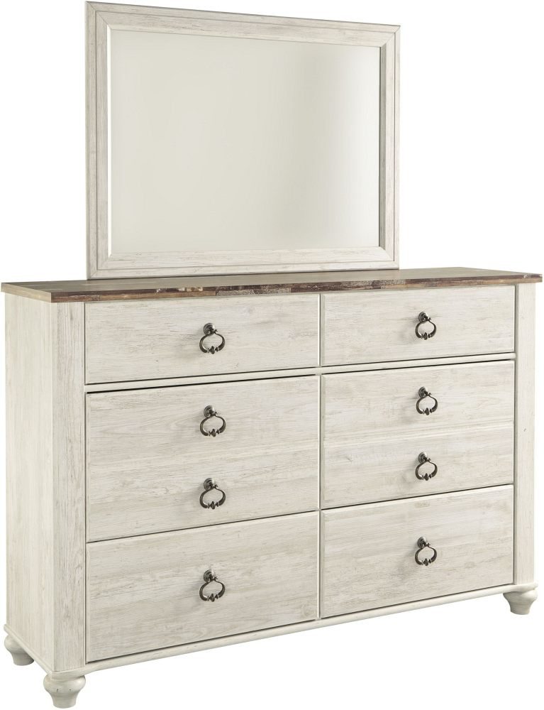 Signature Design By Ashley Willowton Panel Bedroom Set - Thumbnail 2