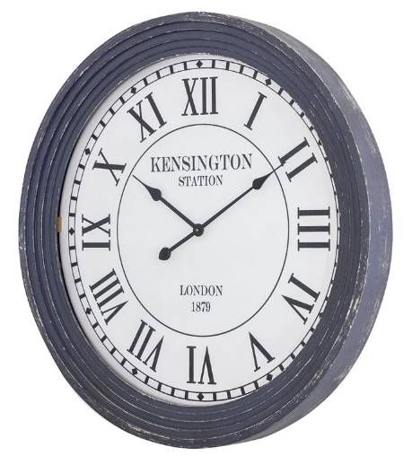 YHD Black/Off-White Wall Clock-2