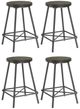 Bernards Branson 5-Piece Black/Brown Counter Dining Set-3