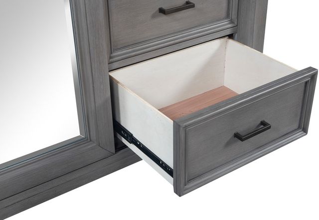aspenhome® Caraway Aged Slate Sliding Door Chest-3