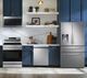 Samsung 4-Piece Kitchen Package with 28 cu. ft. 4-Door French Door Refrigerator with FlexZone Middle Drawer-0