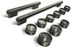KitchenAid® 48" Black Ore Commercial-Style Induction Range Handle and Knob Kit-0