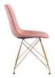 Zuo® Parker Pink Dining Chair-2