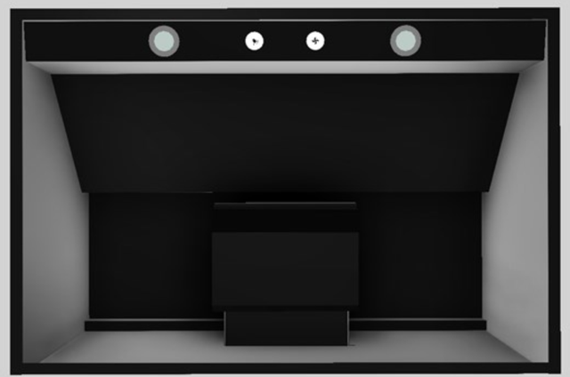 Vent-A-Hood® 36" Black Wall Mounted Range Hood-2