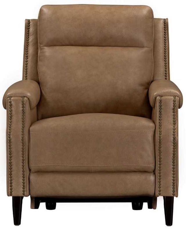 Liberty Furniture Rawling York Sand Leather Triple Power Recliner-2