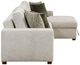 Homelegance® Isla 2-Piece Sand Sectional with Reversible Chaise-4