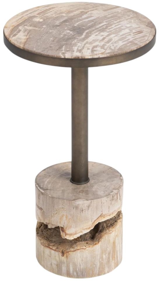 Classic Home Malta Natural Small Accent Table-2