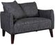 Porter International Designs Asher Charcoal Chair and a Half-2