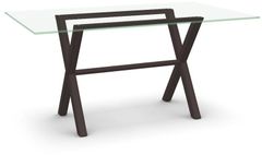 Amisco Andre Glass Table