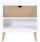 Homelegance® Asker Natural/White Nightstand-2