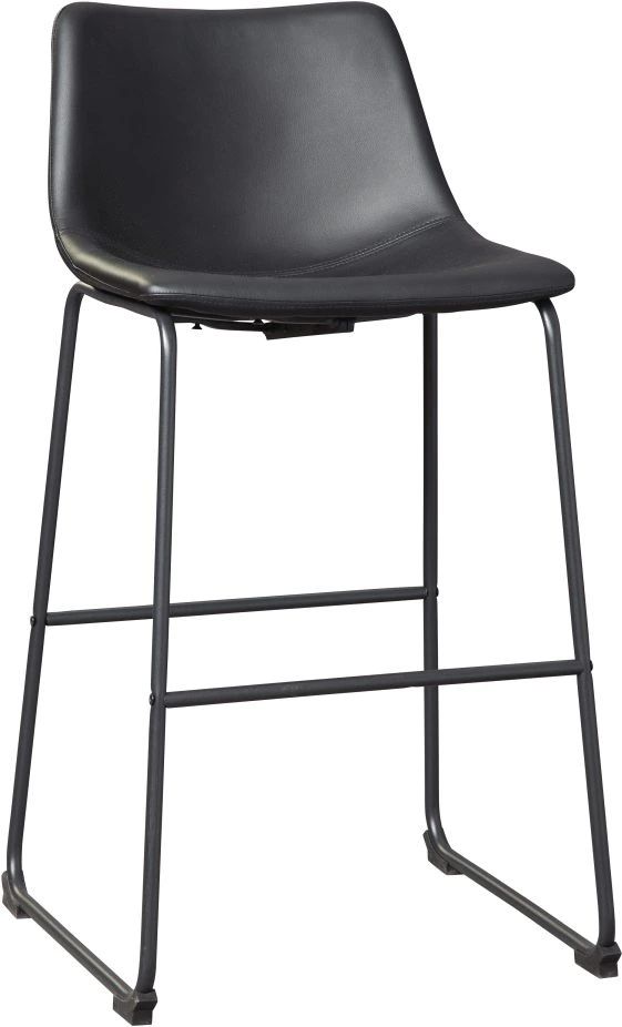 Signature Design by Ashley® Centiar Black Pub Height Bar Stool-0