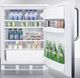 Accucold® by Summit® 24" 5.5 Cu. Ft. Stainless Steel Compact Refrigerator-3