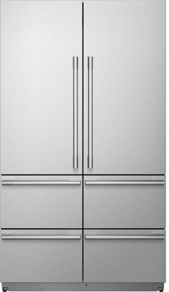 Signature Kitchen Suite 48 in. 26.0 Cu. Ft. Panel Ready Built-In Counter Depth French Door Refrigerator