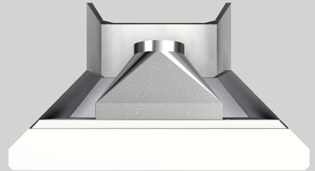 Vent-A-Hood® 54" White Wall Hood-2