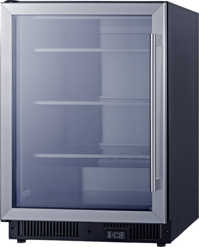 Summit® 5.1 Cu. Ft. Stainless Steel Undercounter Freezer-3