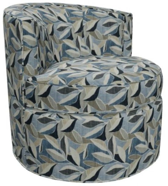 Craftmaster® Customizable CM Modern 34" Swivel Chair-0