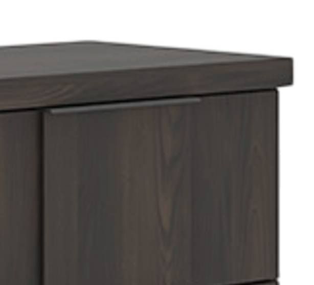 Signature Design by Ashley® Shaehartin Dark Brown 2-Drawer Nightstand-1