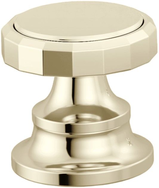 Brizo Beauclere® Brilliance® Polished Nickel Roman Tub Faucet Wheel Handle Kit-0