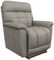 La-Z-Boy® Fulton Smoke Power Rocking Recliner with Headrest and Lumbar-0