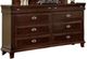 Furniture of America® Arden Brown Cherry Dresser-0