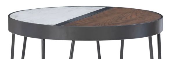 Powell® Riley Two Toned Side Table-1
