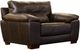 Jackson Furniture Hudson Chocolate Chair and a Half-0