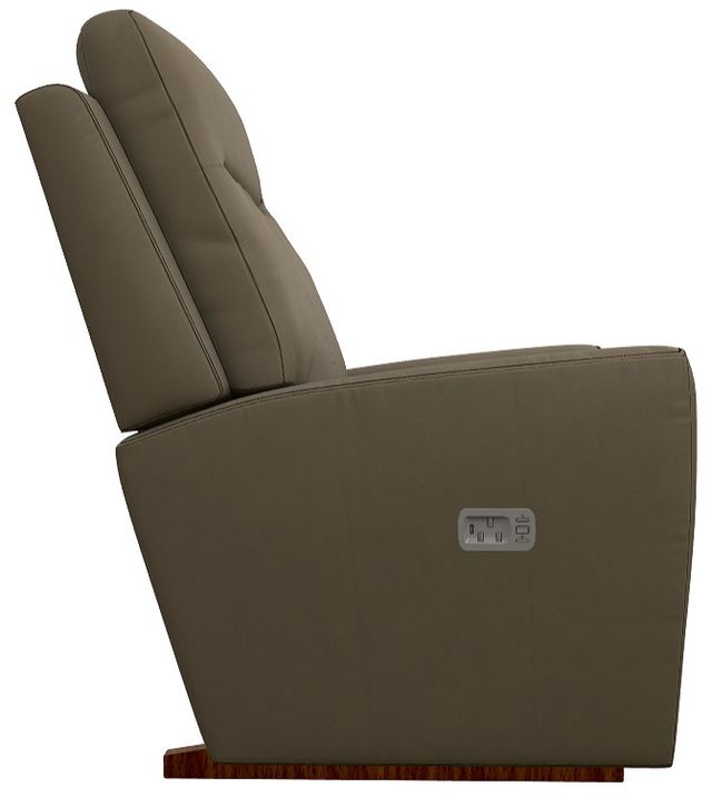 La-Z-Boy® Kodie Buff Power Rocking Recliner with Headrest-2