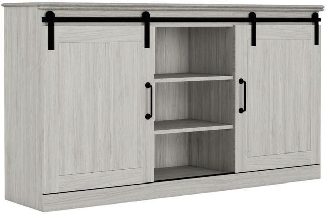 Perdue Woodworks 78,000 Essential Russell Pecan 2-Door TV Media Console-0