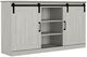 Perdue Woodworks 78,000 Essential Russell Pecan 2-Door TV Media Console-0