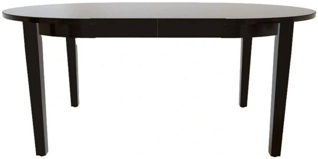 Mavin Customizable 48" x 48" Round Extendable Dining Table with 2 Leaves-1