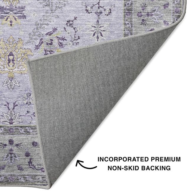 Dalyn™ Rug Company Hatay HY9 Lavender 5'x8' Area Rug-2