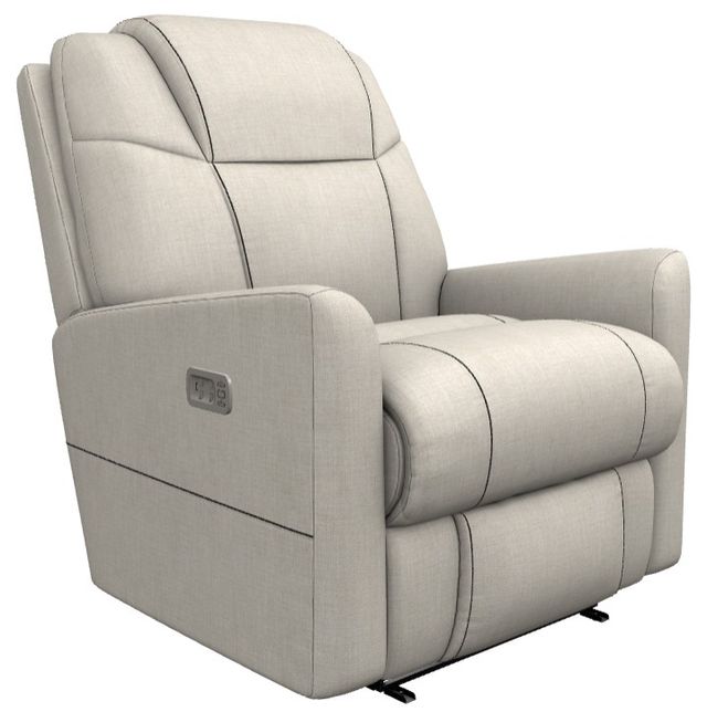 La-Z-Boy® Sparrow Ivory Power Wall Recliner with Headrest and Lumbar-0