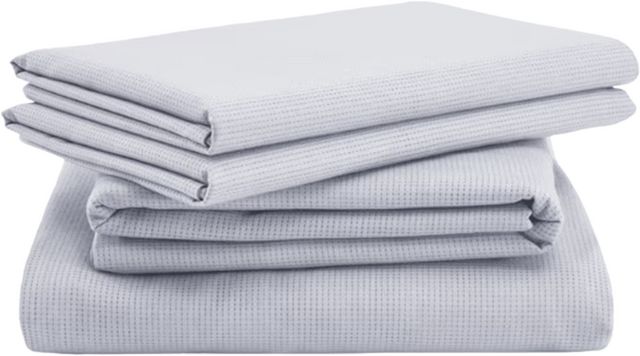 Tempur-Pedic® ProAir™ White Cotton/TENCEL™ Lyocell Queen Sheet Set-0