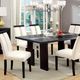 Furniture of America® Luminar Black Dining Table-1