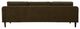 Moe's Home Collection Quinn 2-Piece Cedar Green Sectional Sofa with Reversible Chaise Ottoman-4
