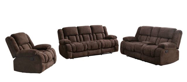Mazin Furniture Presley Brown Power Reclining Sofa-3
