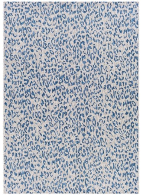 Surya Eagean Light Gray/Navy 4'x6' Area Rug-0