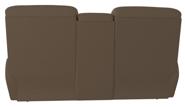 La-Z-Boy® Morrison Cappuccino Power Reclining Loveseat with Console and Headrest-3