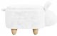 Elements International Animal Stools White Rabbit Storage Youth Stool-4