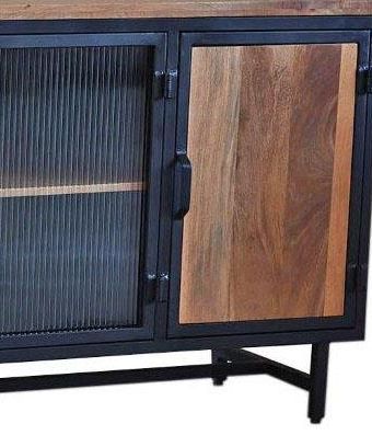 Jaipur Furniture Bartram Brown Plasma Cabinet-2