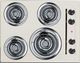 Summit® 24" Bisque Electric Cooktop-0