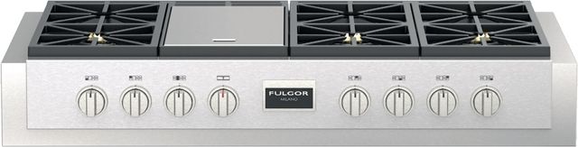Fulgor® Milano Sofia 48" Stainless Steel Pro Gas Rangetop-0