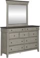 Liberty Furniture Ivy Hollow 3-Piece Dusty Taupe/Weathered Linen King Panel Bedroom Set-5