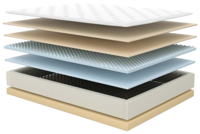 Symbol® Spring Trent 14" Wrapped Coil Plush Pillow Top Twin XL Mattress-2