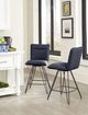Modus Furniture Crossroads Demi Cobalt Swivel Counter Stool-1